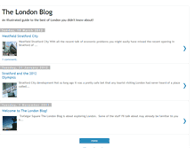 Tablet Screenshot of london-blog.robertoherrett.com